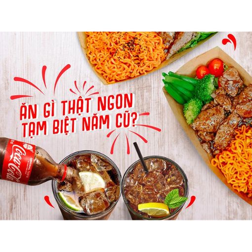 Nước ngọt Coca Cola chai 390ml - Giải khát tức thì - Ảnh 2
