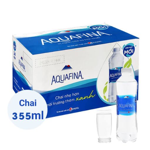 Nước Aquafina 355ml – Tinh khiết, tiện lợi - Ảnh 2