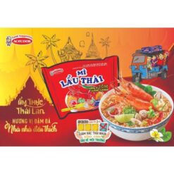 Alternative view of Mì Lẩu Thái Tôm Gói 81g - Hương Vị Chua Cay Đậm Đà
