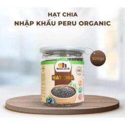 Alternative view of Hạt Chia Đen Hữu Cơ Smile Nuts Hộp 300g