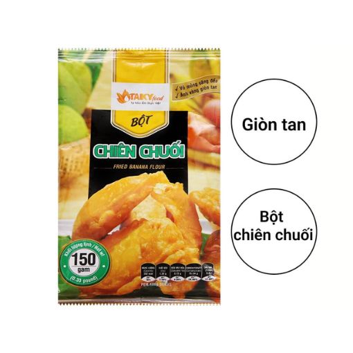 Bột chiên chuối Taky Food 150g - Giòn rụm, vàng ươm - Ảnh 2