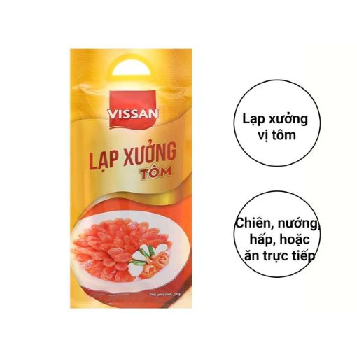 Lạp xưởng tôm Vissan gói 200g - Thơm ngon đậm đà - Ảnh 2