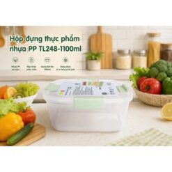 Alternative view of Hộp Bảo Quản Thực Phẩm Nhựa PP 1100ml TL1-248