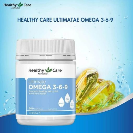 Viên Uống Healthy Care Ultimate Omega 369 200 Viên Úc - Ảnh 2
