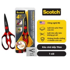 Alternative view of Kéo nhà bếp Scotch 3M phủ Titan cao cấp, chống gỉ, kháng khuẩn