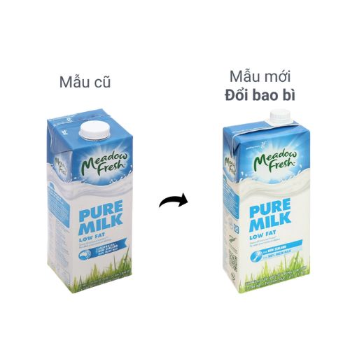 Sữa tươi tiệt trùng ít béo Meadow Fresh 1L nhập khẩu Úc - Ảnh 2