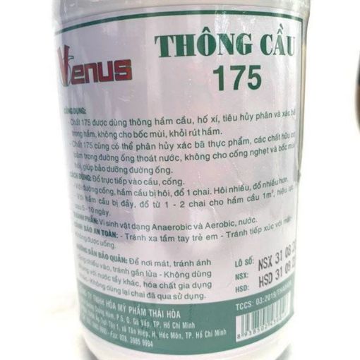 Thông Cầu 175 Drain Saver – Vi Sinh Thông Tắc Hầm Cầu 1L - Ảnh 2