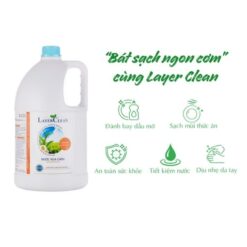 Alternative view of Nước rửa chén hữu cơ No.6 hương quế LayerClean can 5L