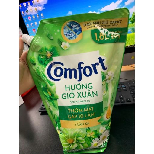 Nước Xả Vải Comfort Đậm Đặc Một Lần Xả Gió Xuân 1.8L - Ảnh 2