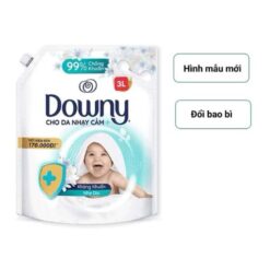 Alternative view of Nước Xả Vải Downy Kháng Khuẩn Dịu Nhẹ Cho Da Nhạy Cảm 3L