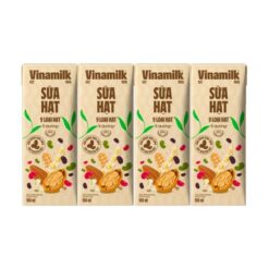 Sữa hạt Vinamilk 9 loại hạt ít đường 180ml lốc 4 hộp - Ảnh 3