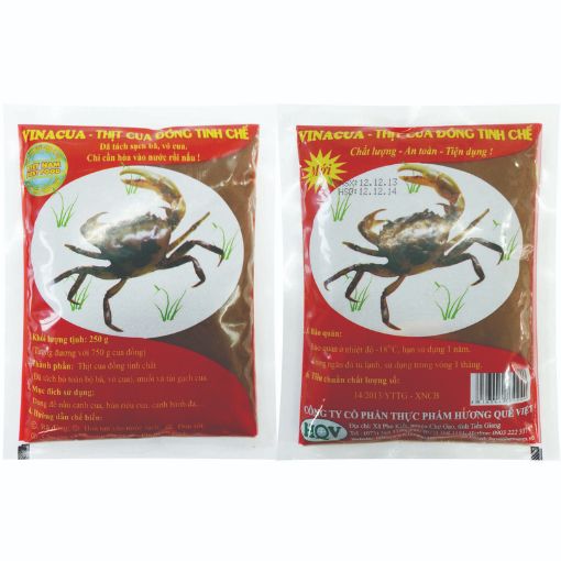 VINACUA - Thịt Cua Đồng Tinh Chế 250G - Ảnh 3