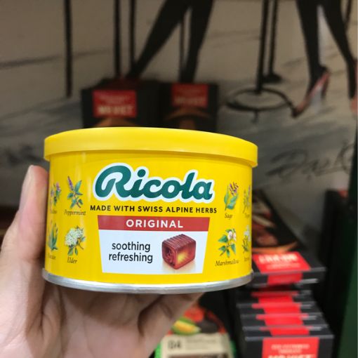 Kẹo Ngậm Ricola Original Herbs Hộp Thiếc 100g - Ảnh 3