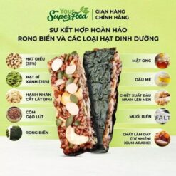 Alternative view of Rong biển kẹp hạt Your Superfood gói 126g thơm ngon, bổ dưỡng