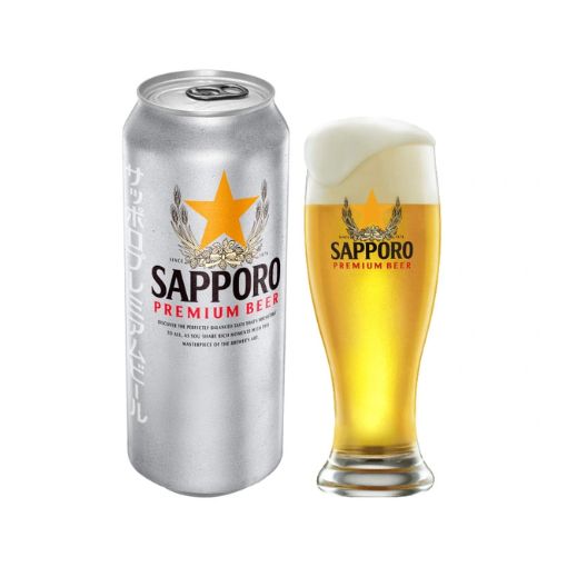 Bia Sapporo lon 500ml - Hương vị Nhật Bản đích thực - Ảnh 3