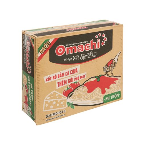 Mì trộn Omachi xốt Spaghetti gói 90g - Ảnh 3