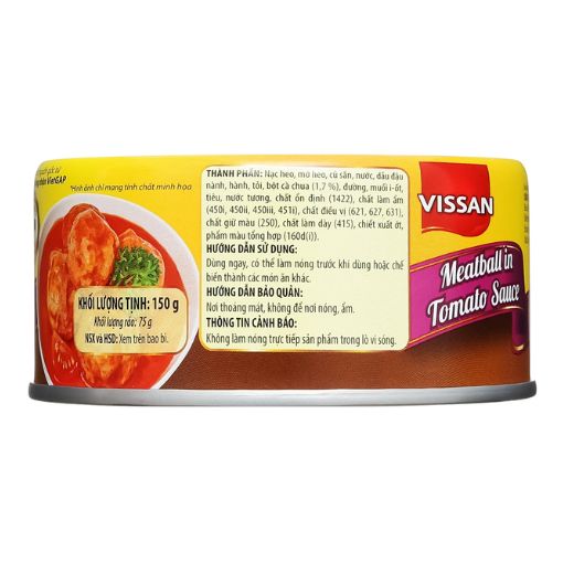Xíu mại sốt cà Vissan 150g thơm ngon, tiện lợi cho bữa ăn nhanh - Ảnh 3
