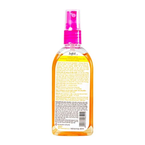 Xịt xua muỗi Soffell hương cam 80ml - Chống muỗi suốt 8 giờ - Ảnh 3