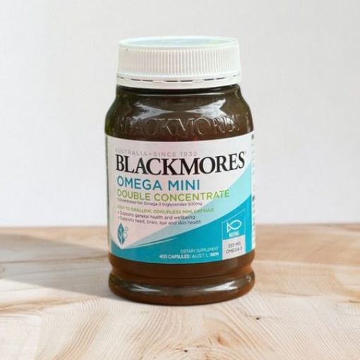 Blackmores Omega Mini Double Concentrate 400 viên Omega-3 Úc - Ảnh 3