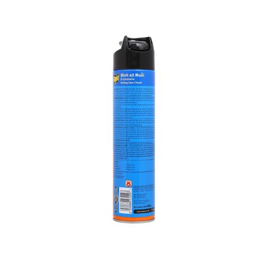 Xịt muỗi Raid D-Limonene 600ml hương cam chanh diệt côn trùng - Ảnh 3