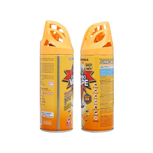 Bình xịt côn trùng Jumbo Vape G hương cam chanh 300ml - Ảnh 3