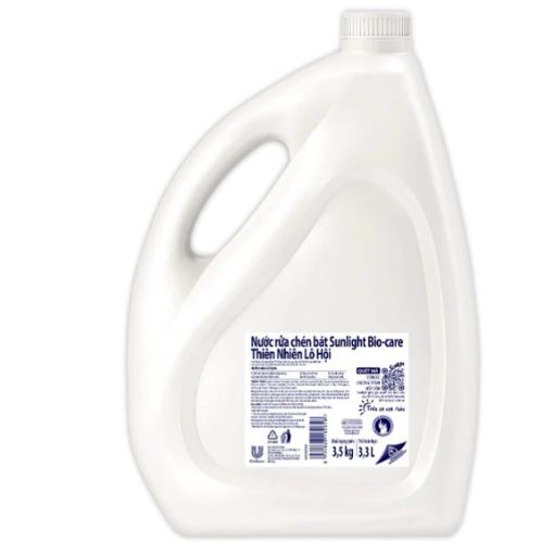 Nước rửa chén Sunlight Thiên Nhiên lô hội & muối khoáng 3.3L - Ảnh 3