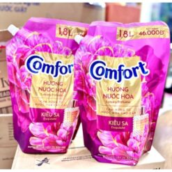 Nước Xả Vải Comfort Kiêu Sa 1.8L Hương Hoa Mẫu Đơn Chính Hãng - Ảnh 3