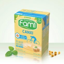 Sữa Đậu Nành Fami Canxi Ít Đường Hộp 200ml - Ảnh 3