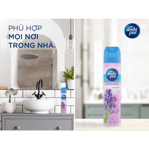 Xịt phòng Ambi Pur Lavender 300ml - Ảnh 4