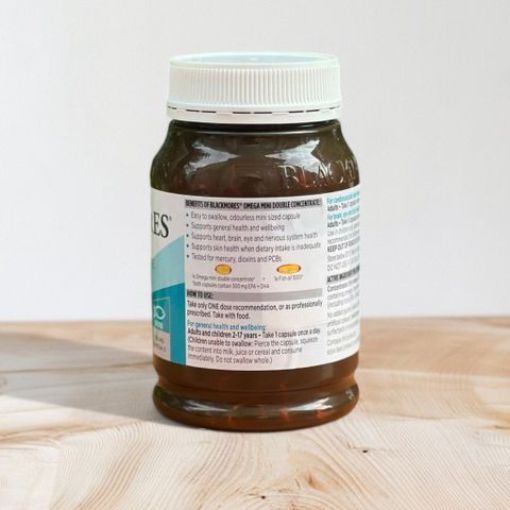 Blackmores Omega Mini Double Concentrate 400 viên Omega-3 Úc - Ảnh 4