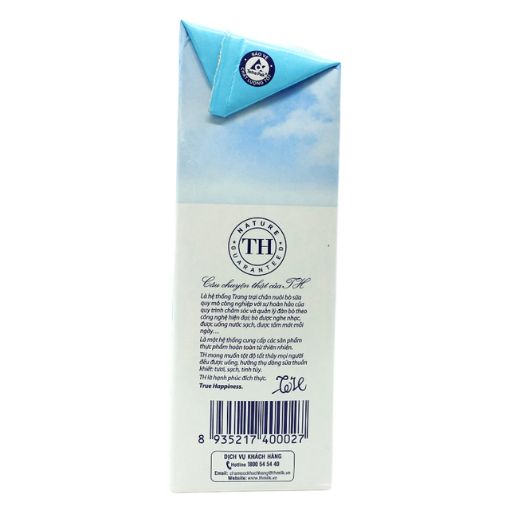 Sữa Tươi Tiệt Trùng TH True Milk 1L Nguyên Chất Ít Đường Có Đường - Ảnh 4