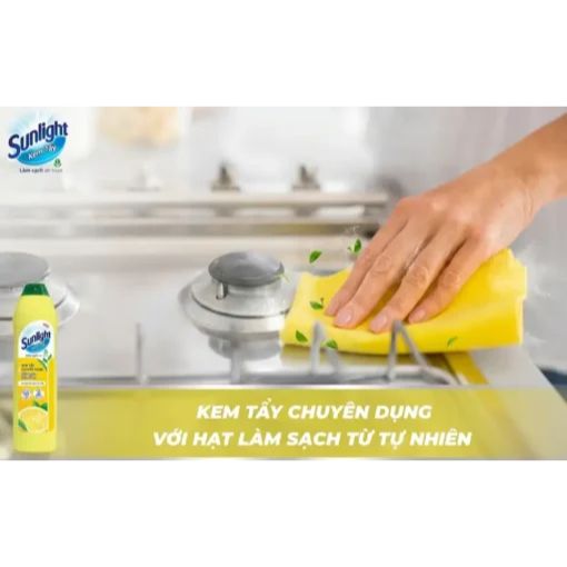 Kem Tẩy Chuyên Dụng Sunlight 690g Tẩy Sạch Vết Bẩn Cứng Đầu - Ảnh 4