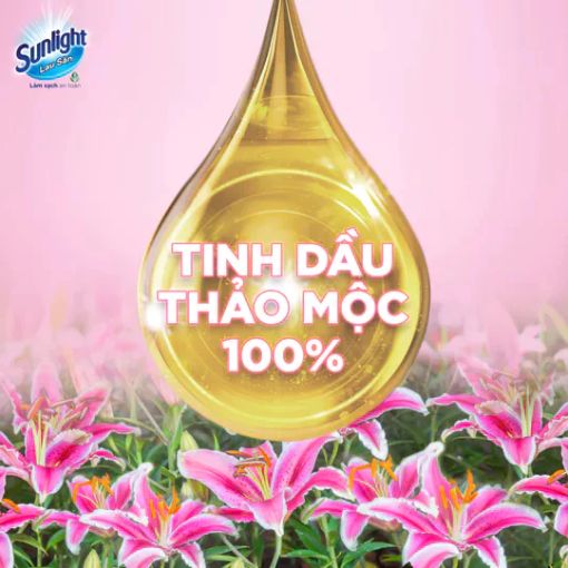 Nước Lau Sàn Sunlight Tinh Dầu Thảo Mộc Hương Lily & Bạch Trà 1kg - Ảnh 4