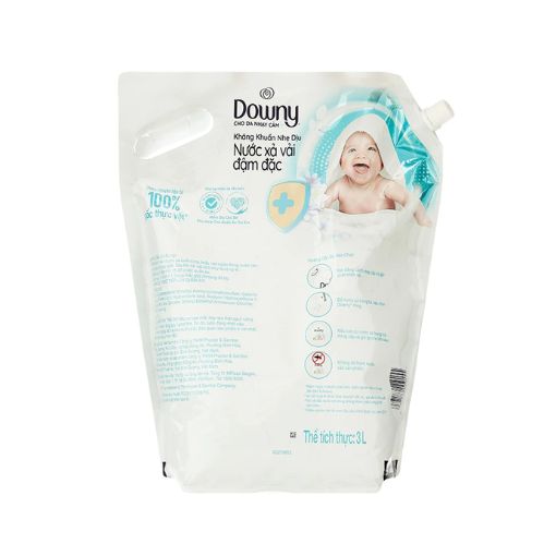 Nước Xả Vải Downy Kháng Khuẩn Dịu Nhẹ Cho Da Nhạy Cảm 3L - Ảnh 3