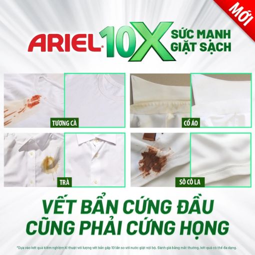 Nước giặt Ariel Gel 10X hương Downy Nắng Sớm 2.9kg - Ảnh 4