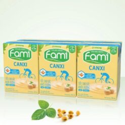 Sữa Đậu Nành Fami Canxi Ít Đường Hộp 200ml - Ảnh 4