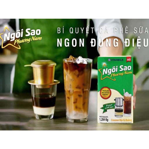 Sữa đặc Ngôi Sao Phương Nam Xanh lá 1,284kg hộp lớn - Ảnh 3