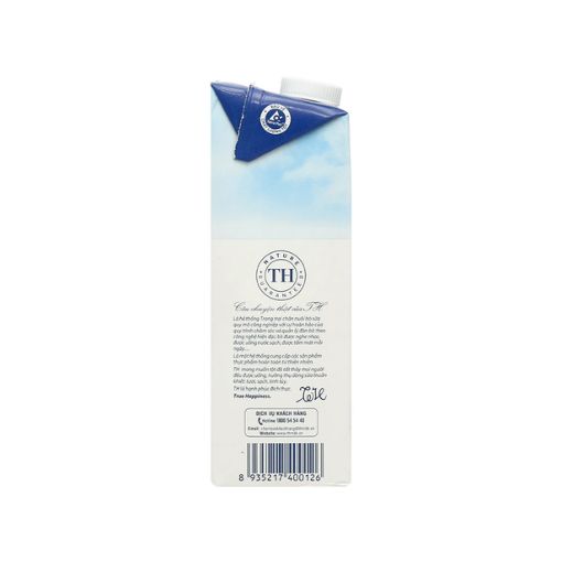 Sữa tươi tiệt trùng có đường TH true MILK 1L hộp tiện lợi - Ảnh 5