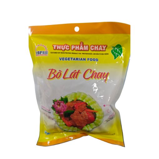 Bò Lát Chay - Thực Phẩm Chay Đóng Gói Tiện Lợi (1 Gói)