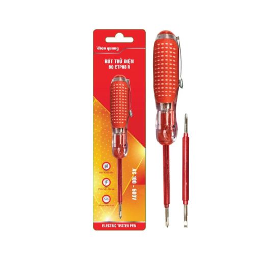 Bút thử điện Điện Quang ĐQ ETP03 R – An toàn, tiện lợi