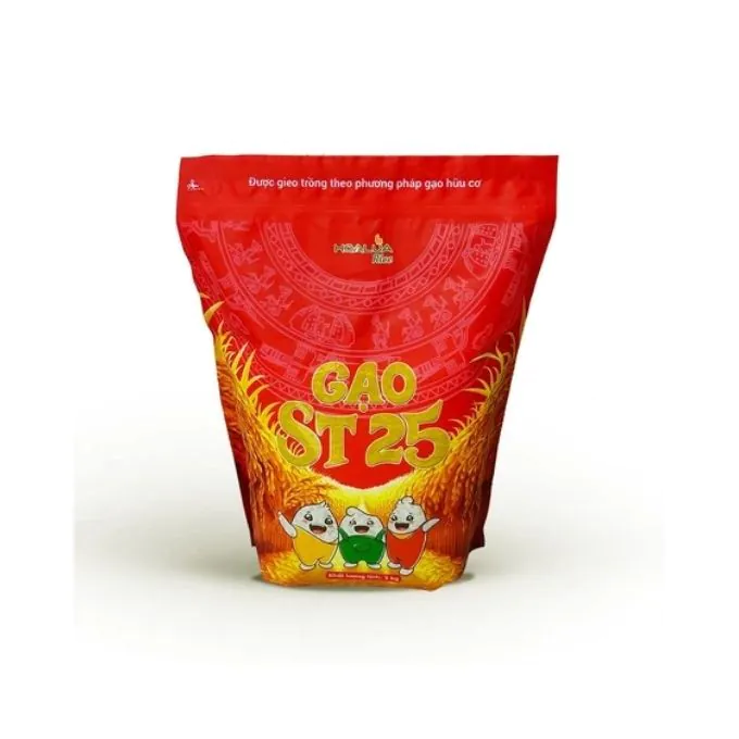 Gạo ST25 Hoa Lúa 2kg Dẻo Mềm, Thơm Ngon Chuẩn Gạo Ngon Thế Giới