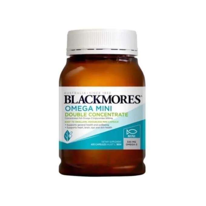 Dầu Cá Không Mùi Blackmores Omega Mini Double Concentrate