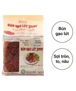 Alternative view of Bún Gạo Lứt Jimmy Thùng 16 Gói, Tốt Cho Người Ăn Kiêng