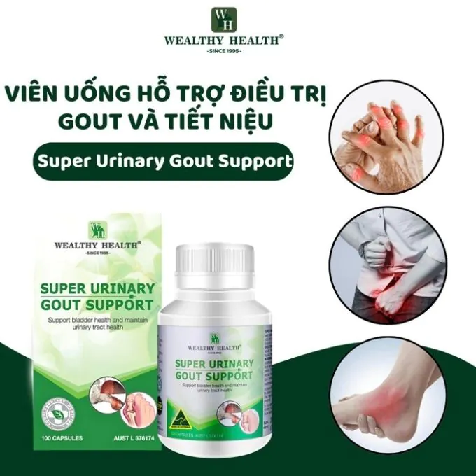 Viên Uống Super Urinary Gout Support Nhập Khẩu Úc - Ảnh 3
