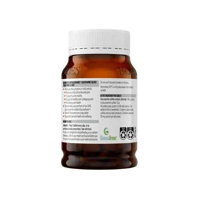 Bổ Khớp Blackmores Glucosamine Sulfate 1500mg One-A-Day Úc - Ảnh 4