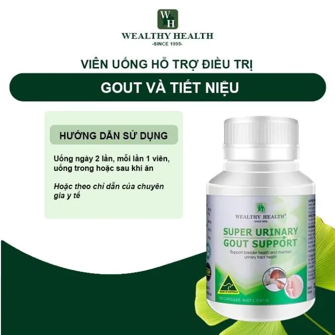Viên Uống Super Urinary Gout Support Nhập Khẩu Úc - Ảnh 7